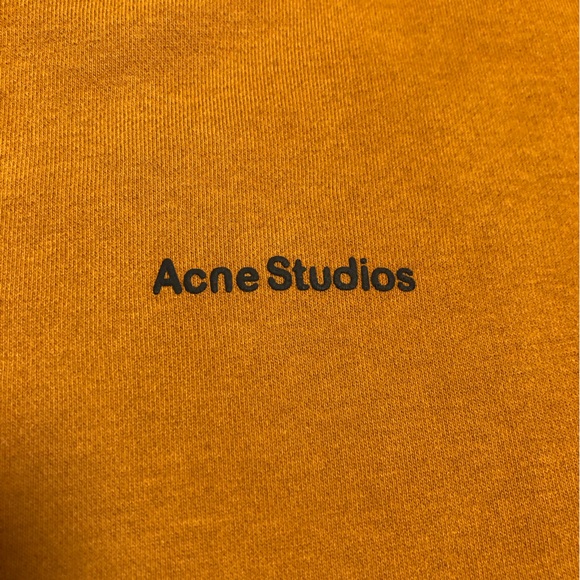 Acne mustard brown sweatshirt Relaxed Fit - Picture 6 of 11